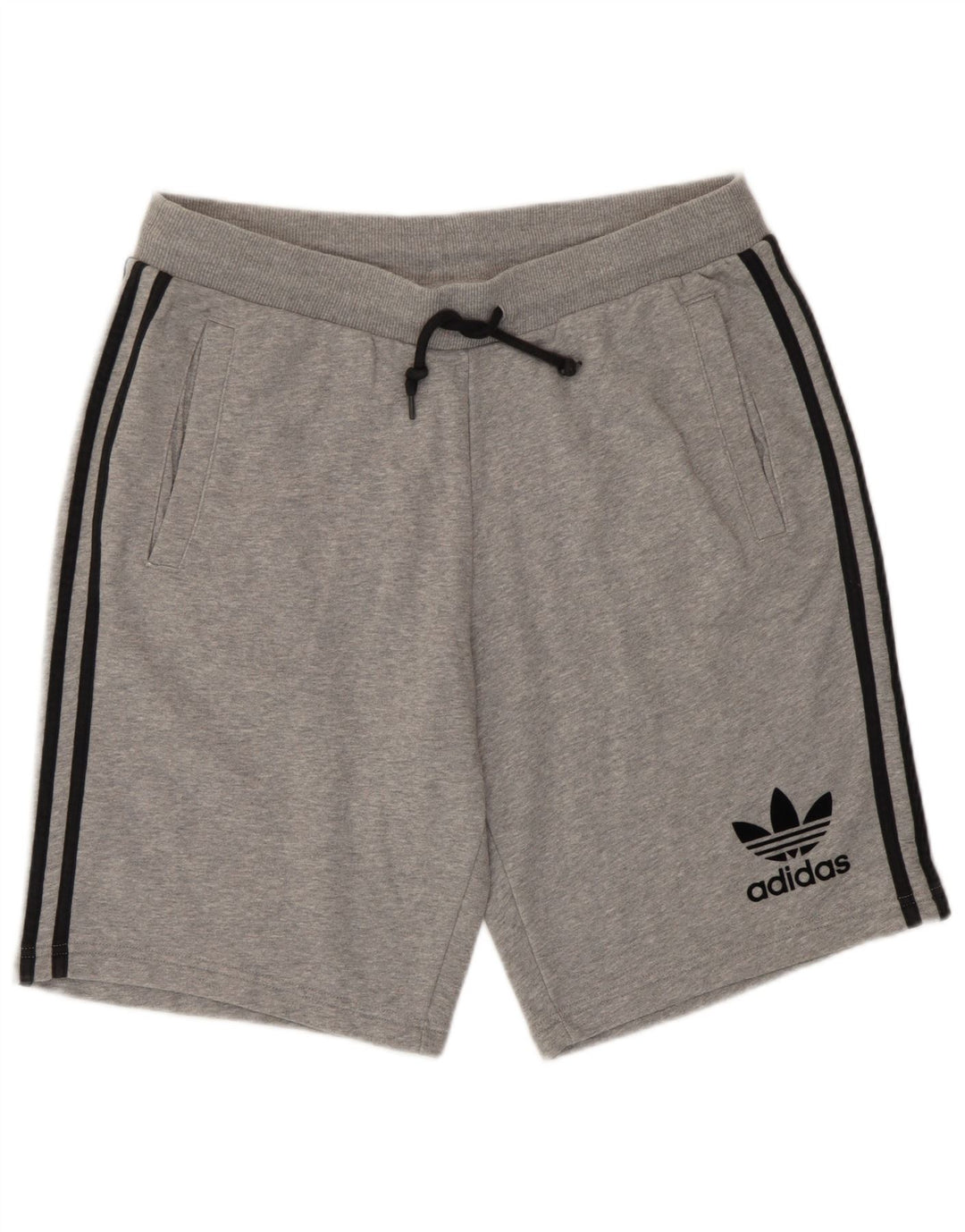Pantaloncini sportivi Adidas da uomo grandi grigi screziati