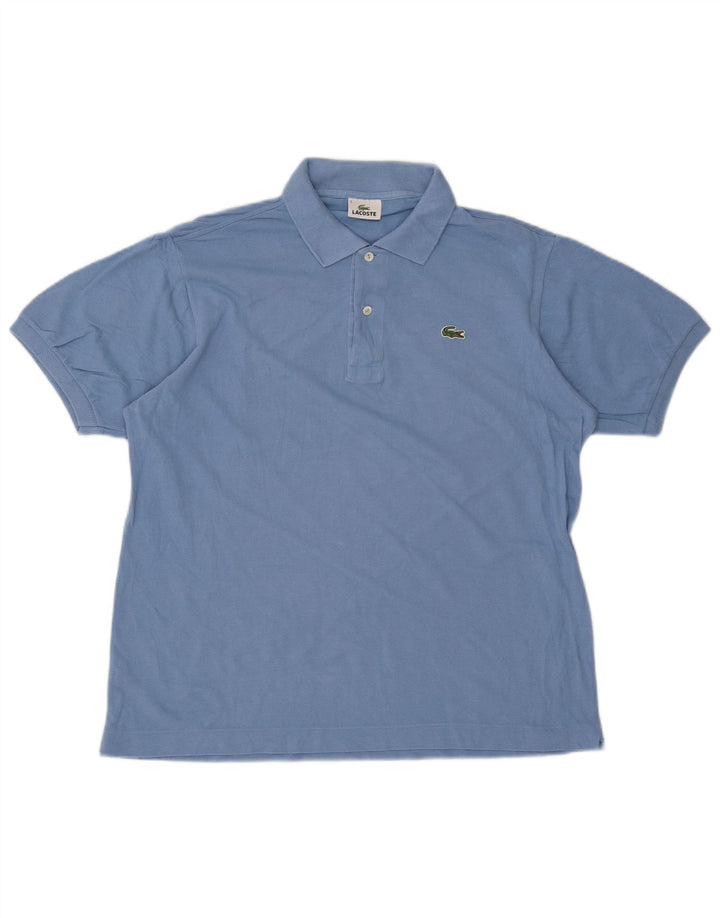 Polo da uomo Lacoste taglia 5 grande in cotone blu
