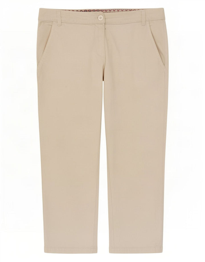 Pantaloni Capri da donna Armani W31 L20 cotone bianco