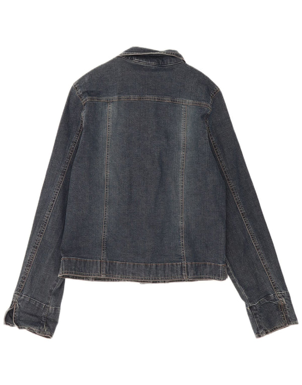 Giacca di jeans da donna SASHA UK 12 medio blu navy