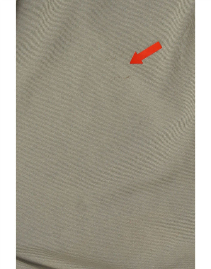 CALVIN KLEIN T-shirt da uomo Top piccola in cotone grigio
