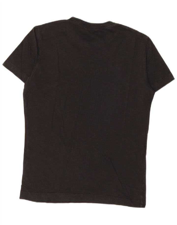 CALVIN KLEIN JEANS T-shirt da uomo Top medio cotone nero