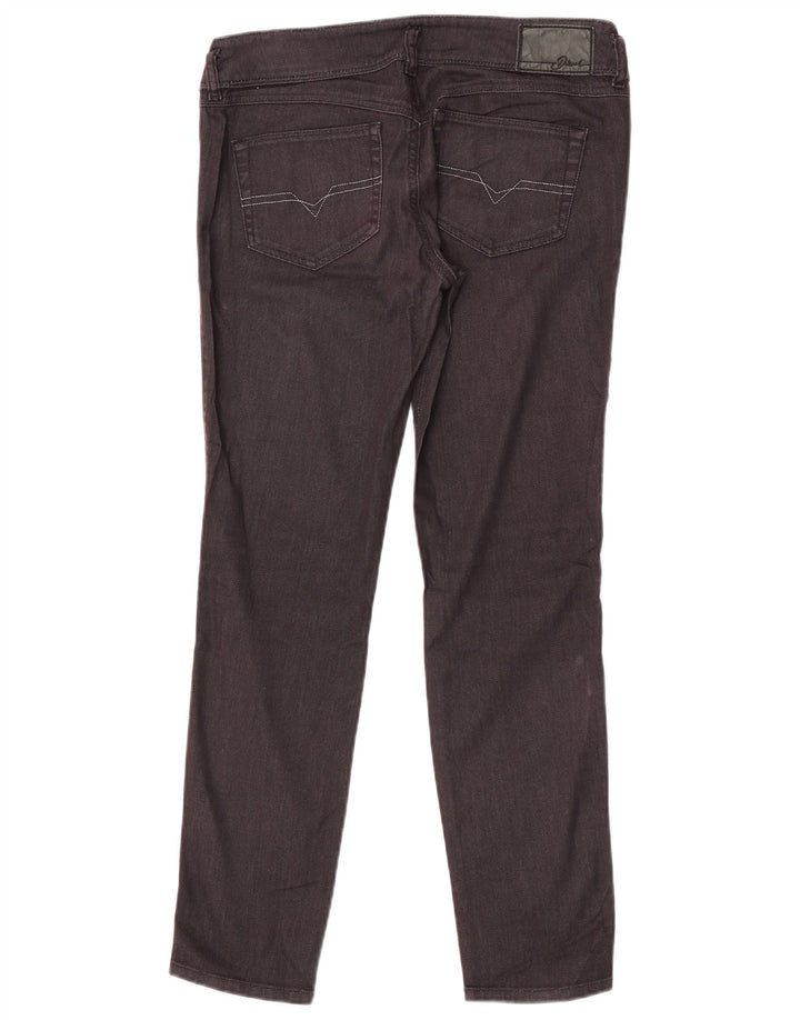 Jeans slim da donna Diesel Husky W30 L30 cotone nero