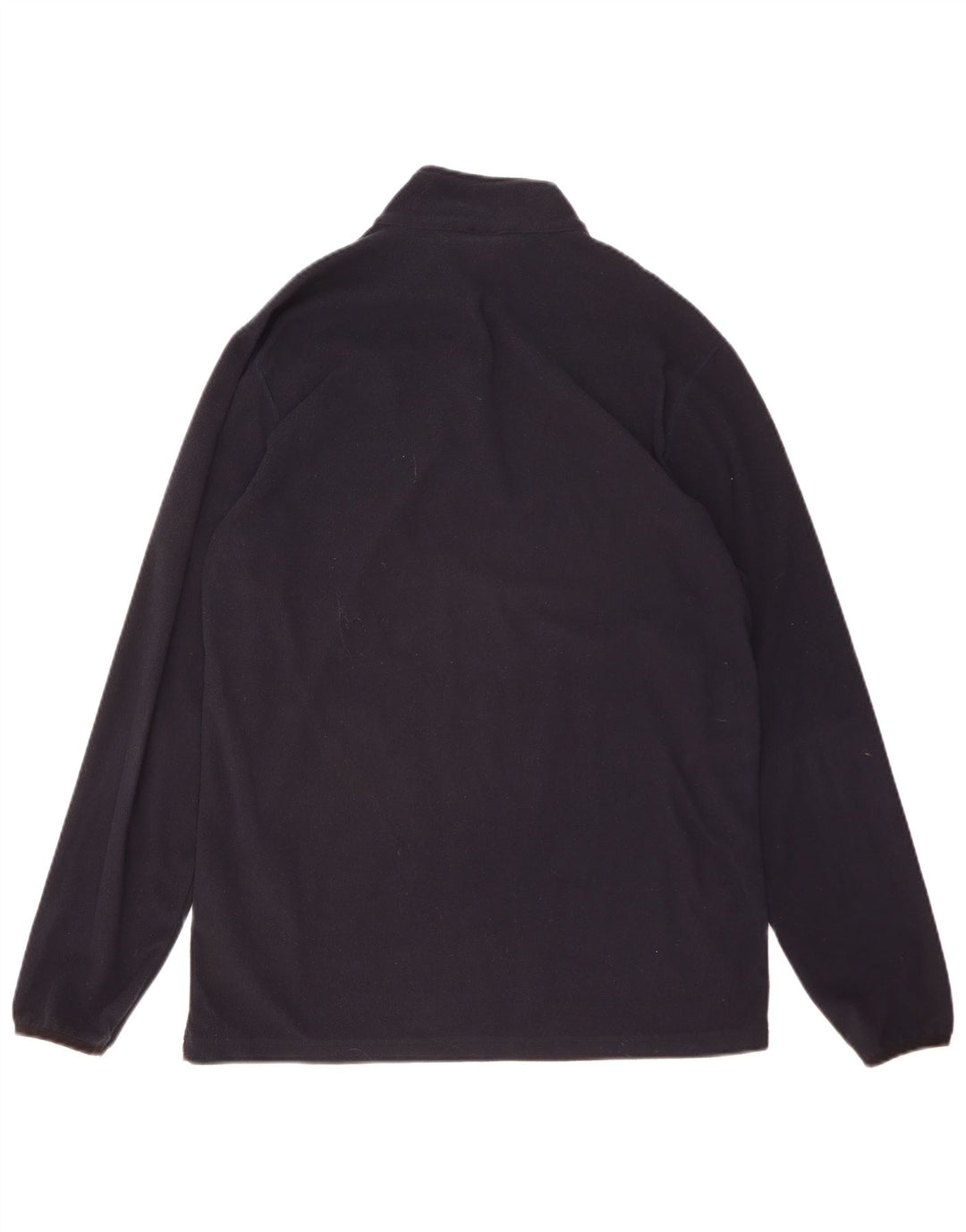 Maglione in pile da uomo con zip e collo Champion 2XL poliestere blu navy