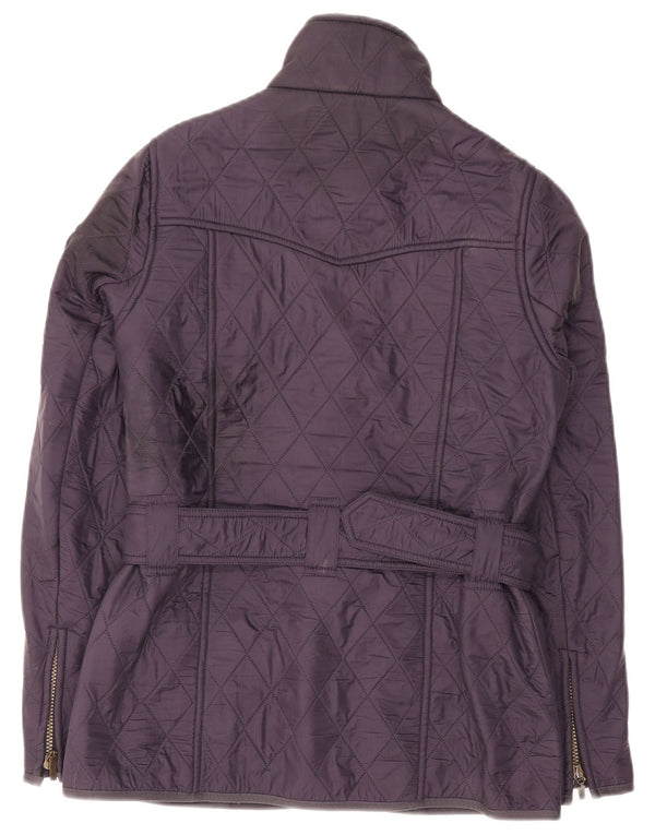 Giacca trapuntata da donna Barbour UK 10 piccola viola