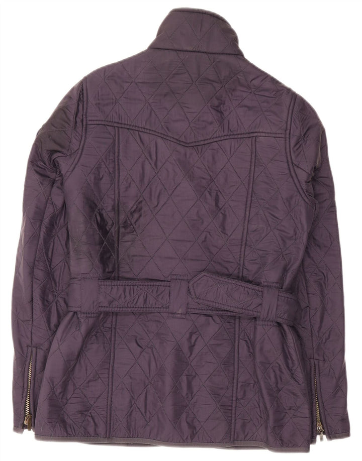 Giacca trapuntata da donna Barbour UK 10 piccola viola