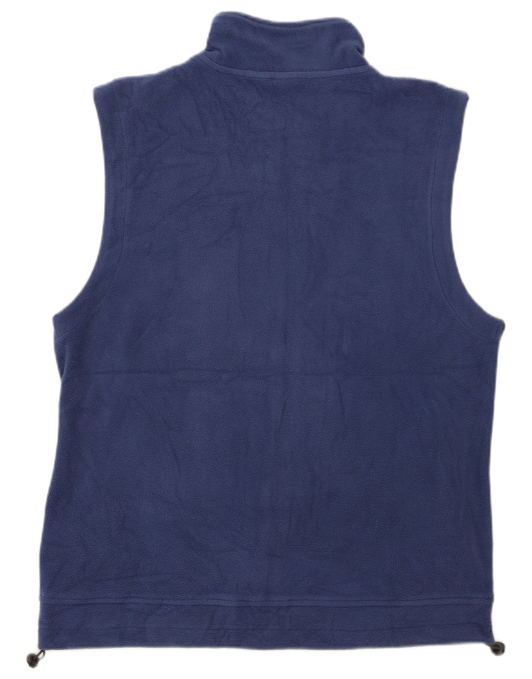 Gilet in pile da uomo canadese UK 42 XL blu poliestere