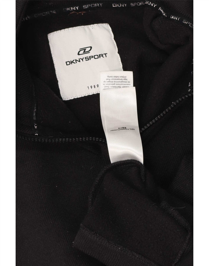 Giacca da ginnastica grafica da uomo Dkny, poliestere nero medio