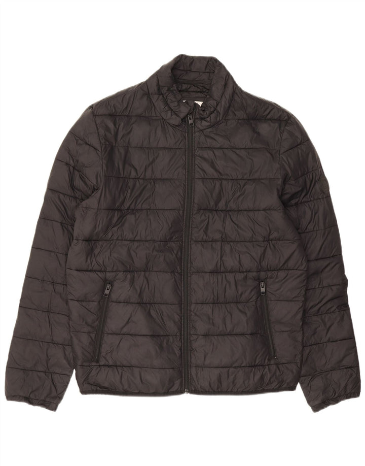 Giacca imbottita da uomo Jack & Jones UK 40 grande nera