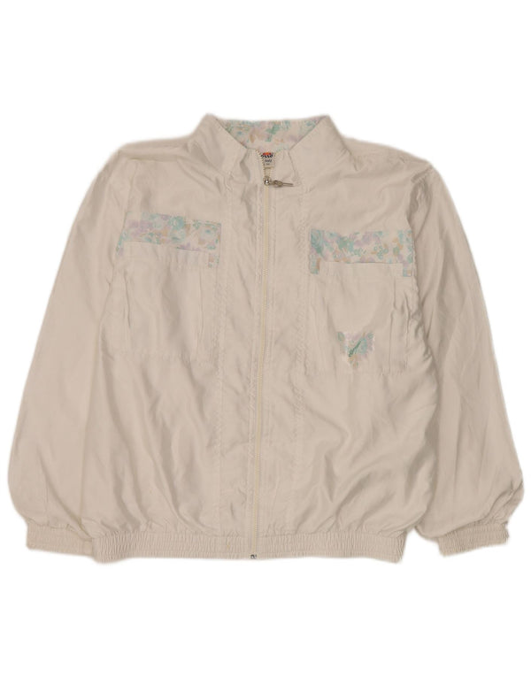 Tuta intera da donna Ellesse UK 18 XL Bianca floreale