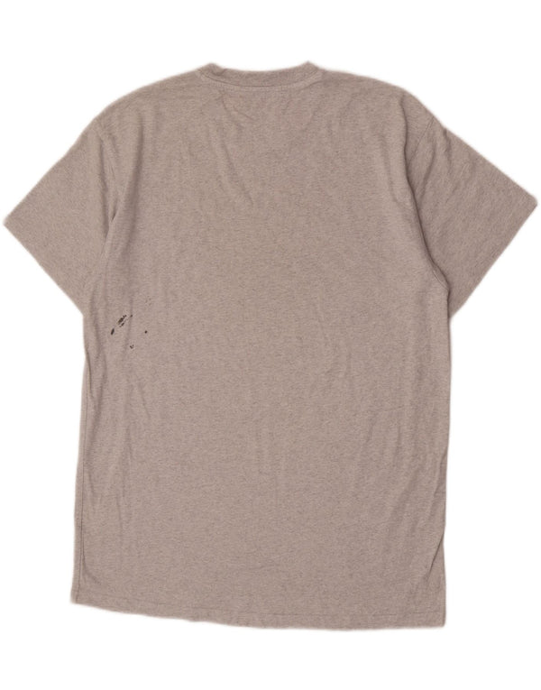 T-shirt da uomo Carhartt Top in cotone grigio medio