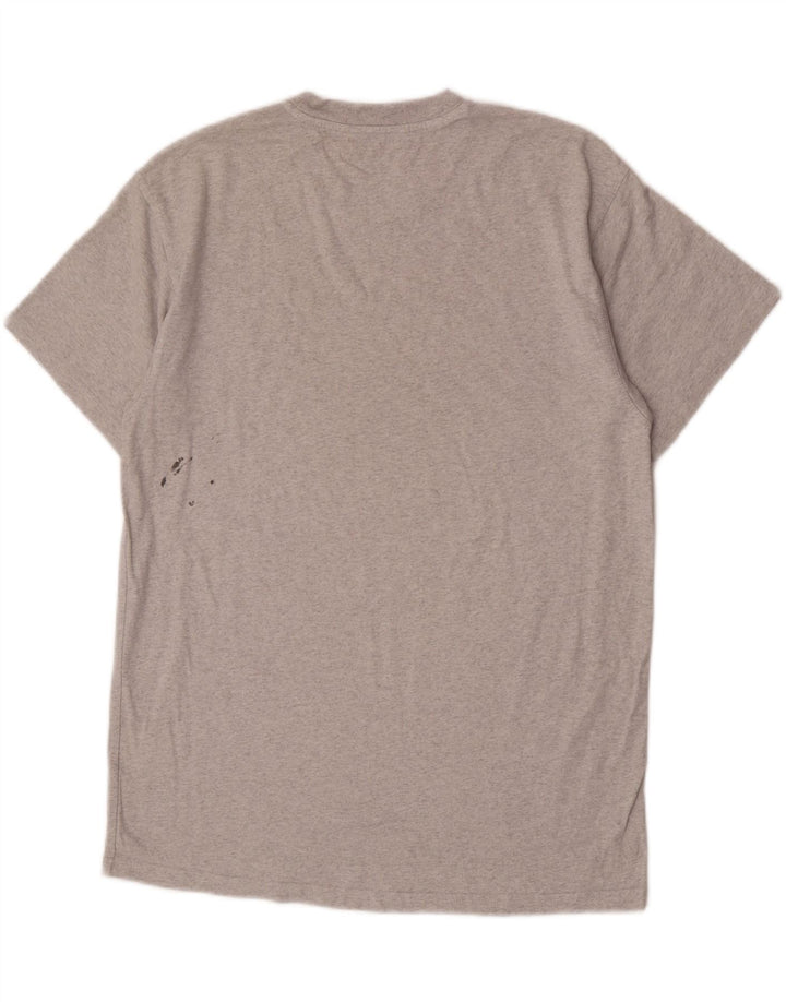 T-shirt da uomo Carhartt Top in cotone grigio medio