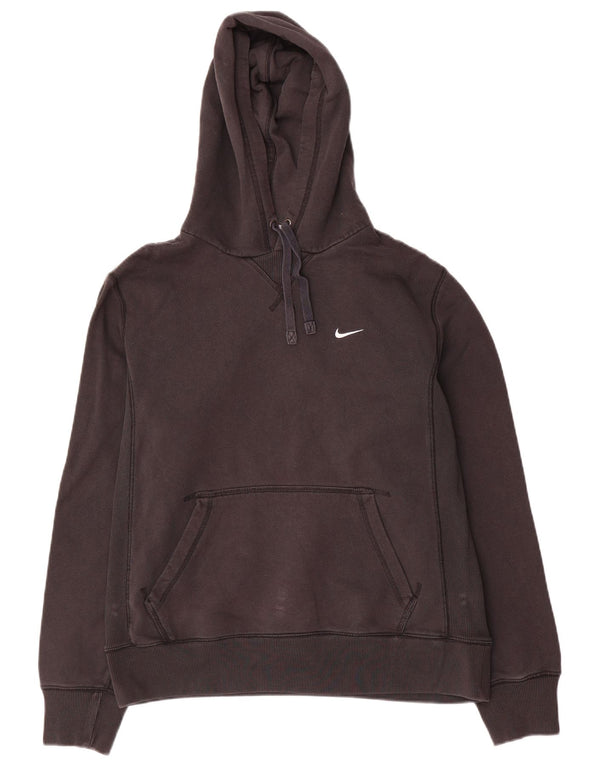 Felpa con cappuccio da uomo Nike Large in cotone nero