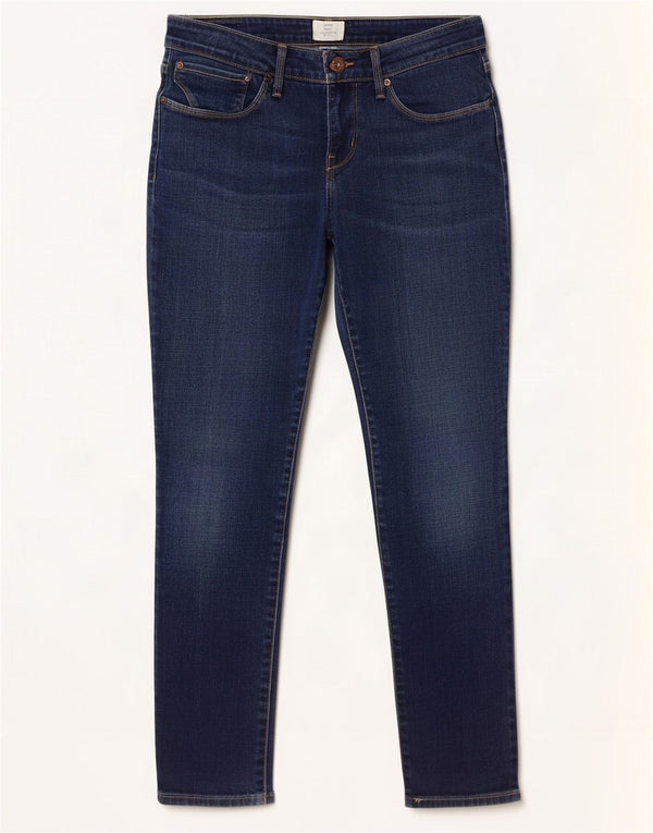Jeans Levi's Curve bassi skinny da donna US 10 Large W30 L28 cotone blu navy