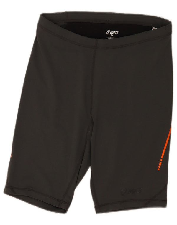 Pantaloncini sportivi Asics Motion Dry da donna UK 12 Sport in poliestere grigio medio