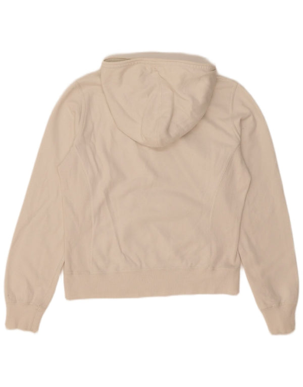Felpa con cappuccio corta Champion Heritage Classics da donna UK 10 piccola bianca