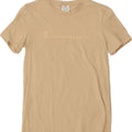 CHAMPION Womens Graphic T-Shirt Top UK 12 Medium Beige Vintage Champion and Second-Hand Champion from Messina Hembry 