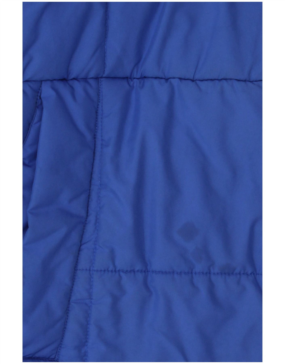 Giacca imbottita con cappuccio Adidas da ragazzo 15-16 anni in poliestere color block blu