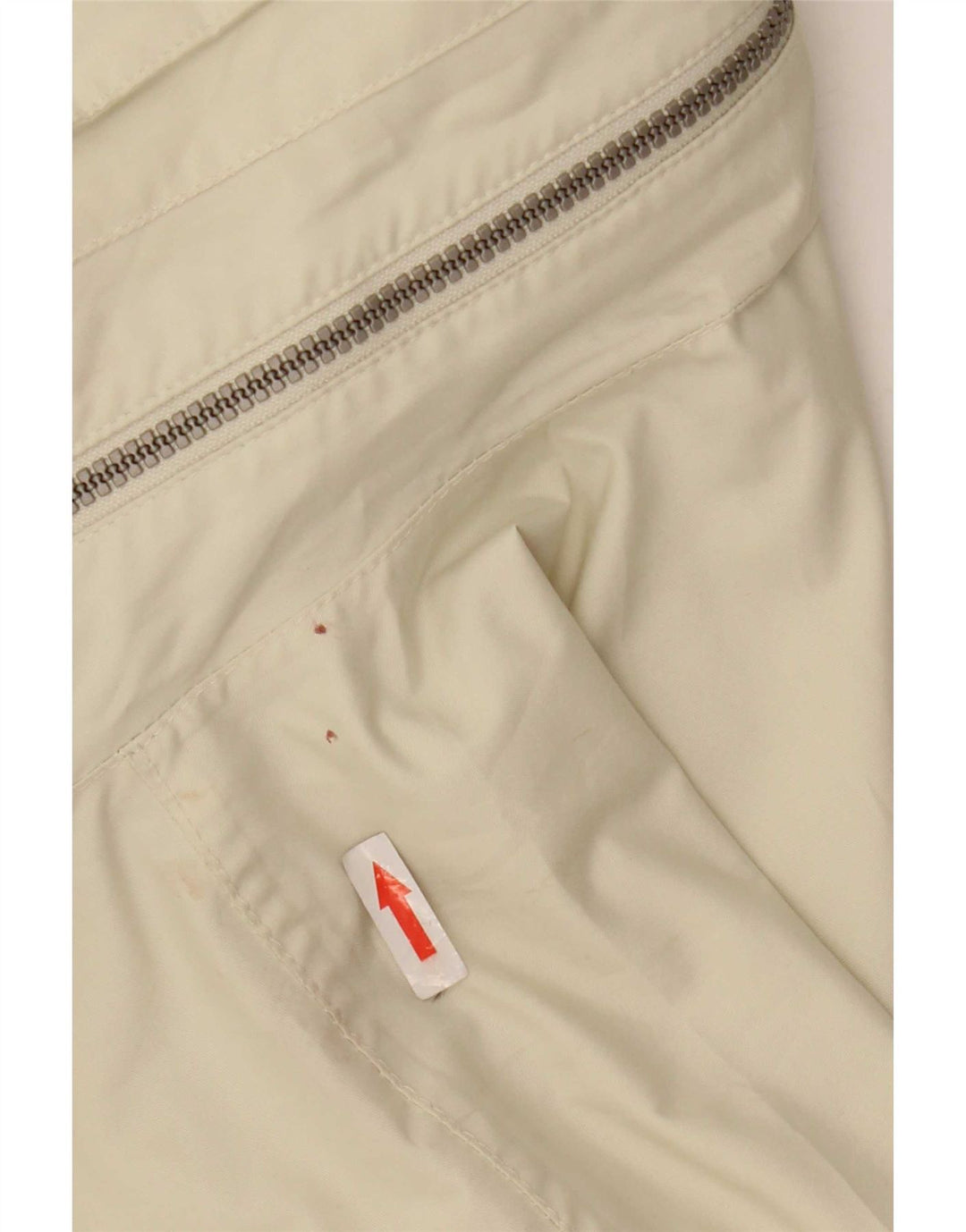 Elho Giacca antipioggia da uomo con vestibilità ampia con cappuccio UK 36 Small Poliestere bianco