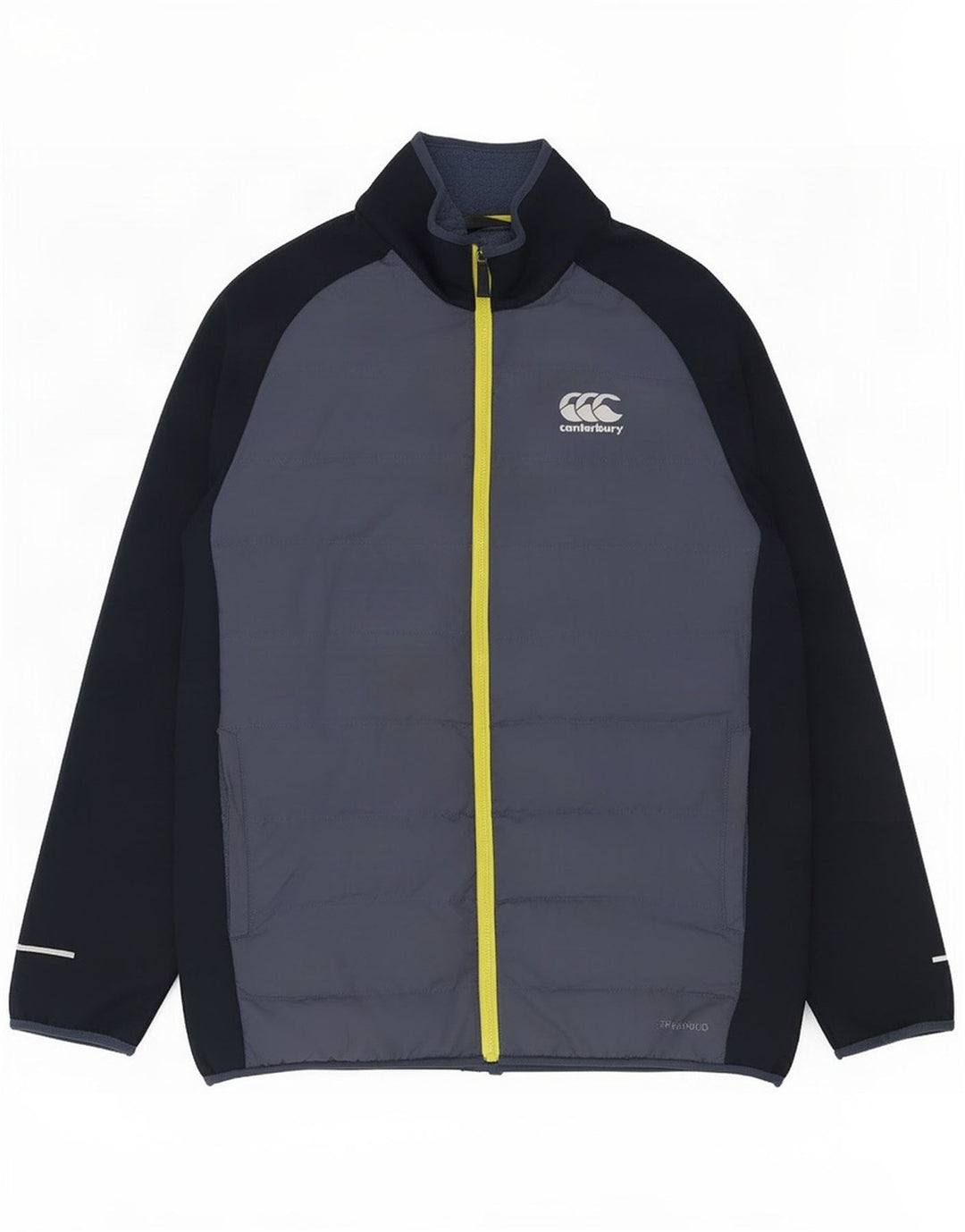 Giacca imbottita da uomo Canterbury UK 36 Small Blu Colourblock Poliestere