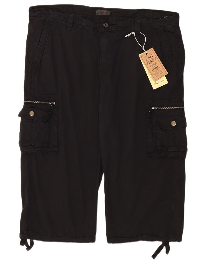 Pantaloncini cargo da uomo Forex W40 XL cotone nero