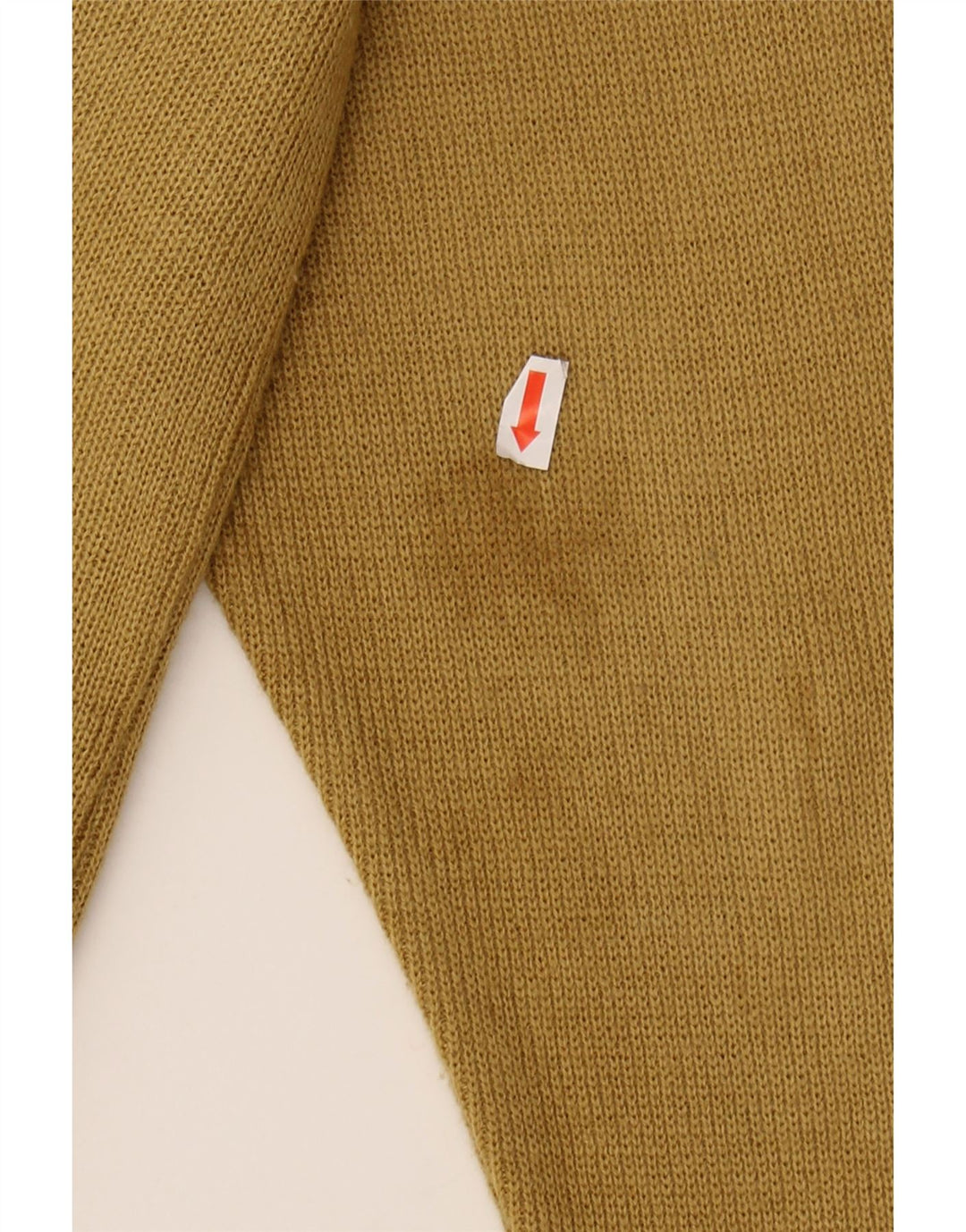 PARAMOUR Womens Cardigan Sweater One Size Beige Argyle/Diamond Vintage Paramour and Second-Hand Paramour from Messina Hembry 