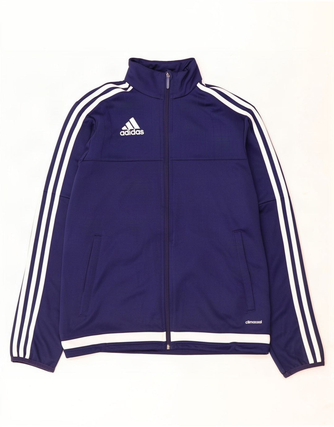Giacca da allenamento Adidas Climacool da uomo XS Colorblock blu navy