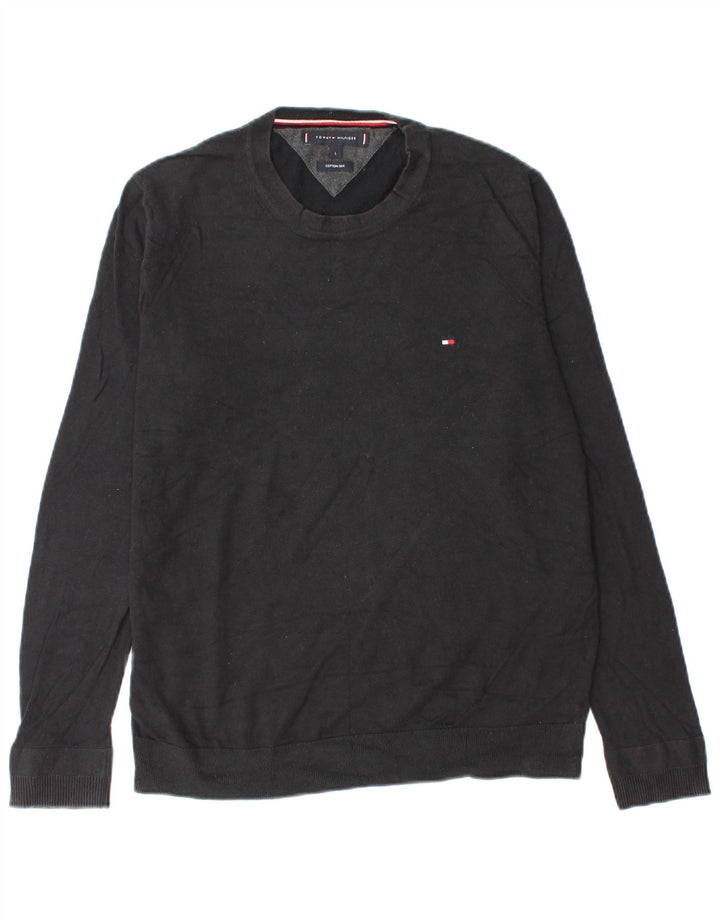 Maglione maglione girocollo da ragazzo Tommy Hilfiger 15-16 anni grande nero