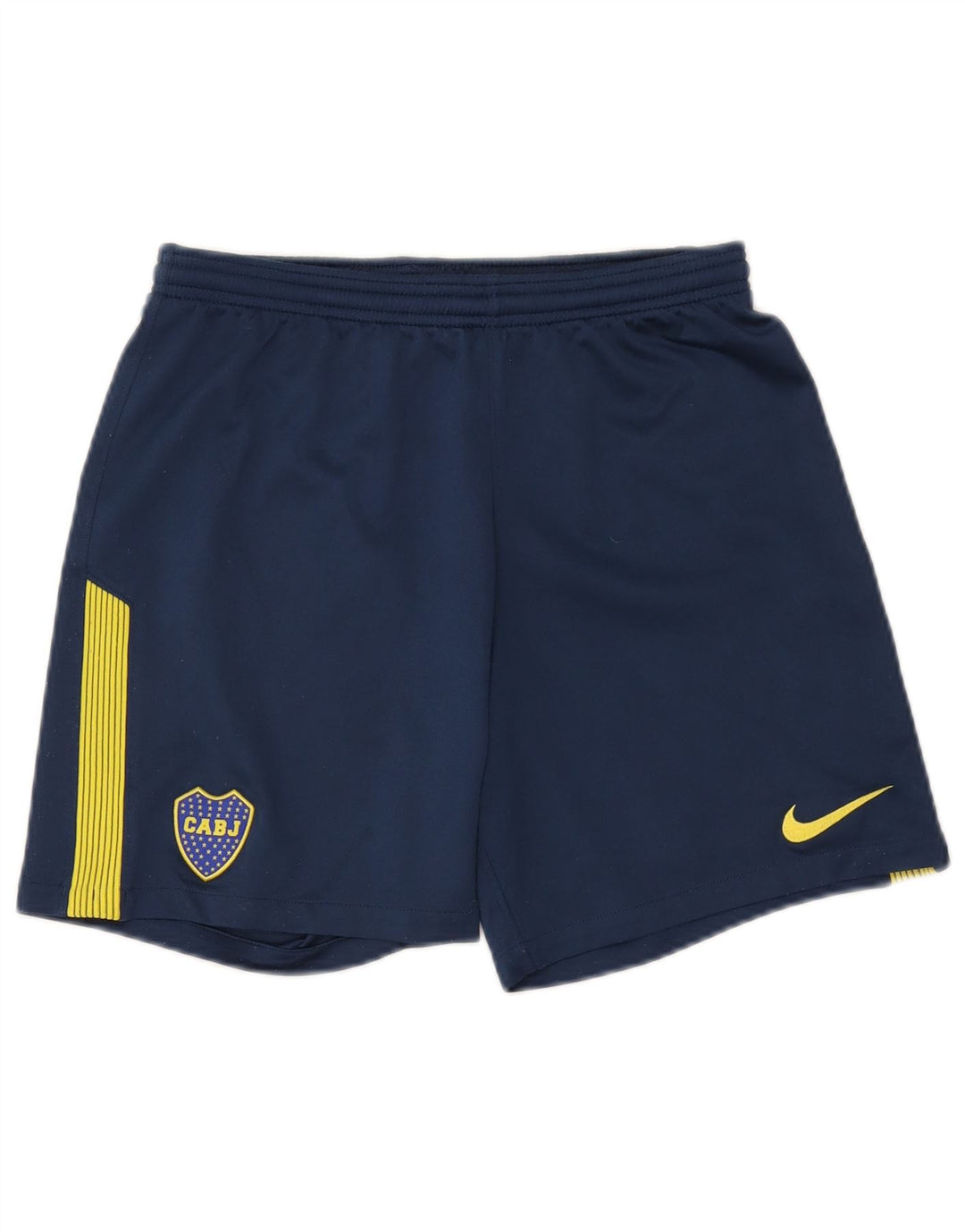 Pantaloncini sportivi da uomo Nike Boca Juniors, poliestere color block medio blu navy