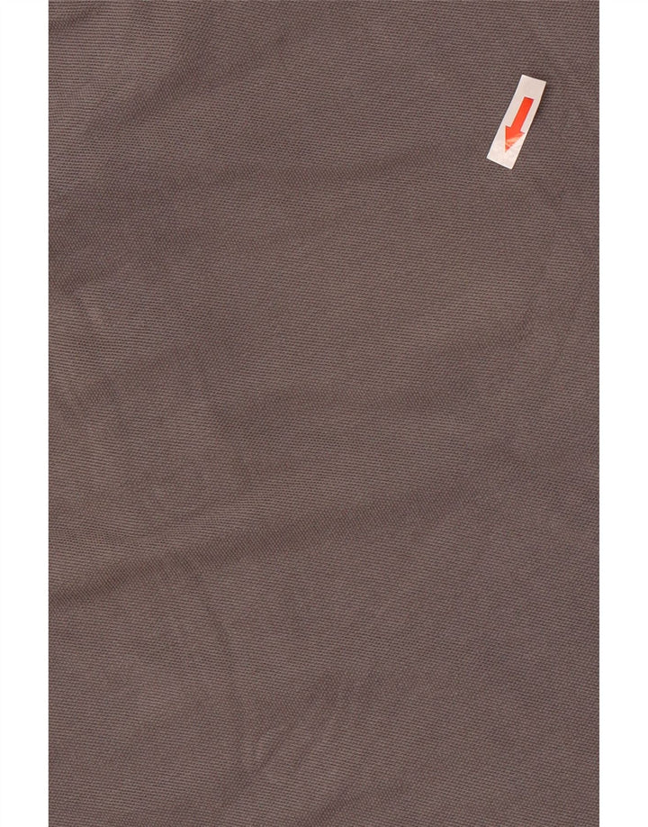 Polo Carrera da uomo XL in cotone grigio