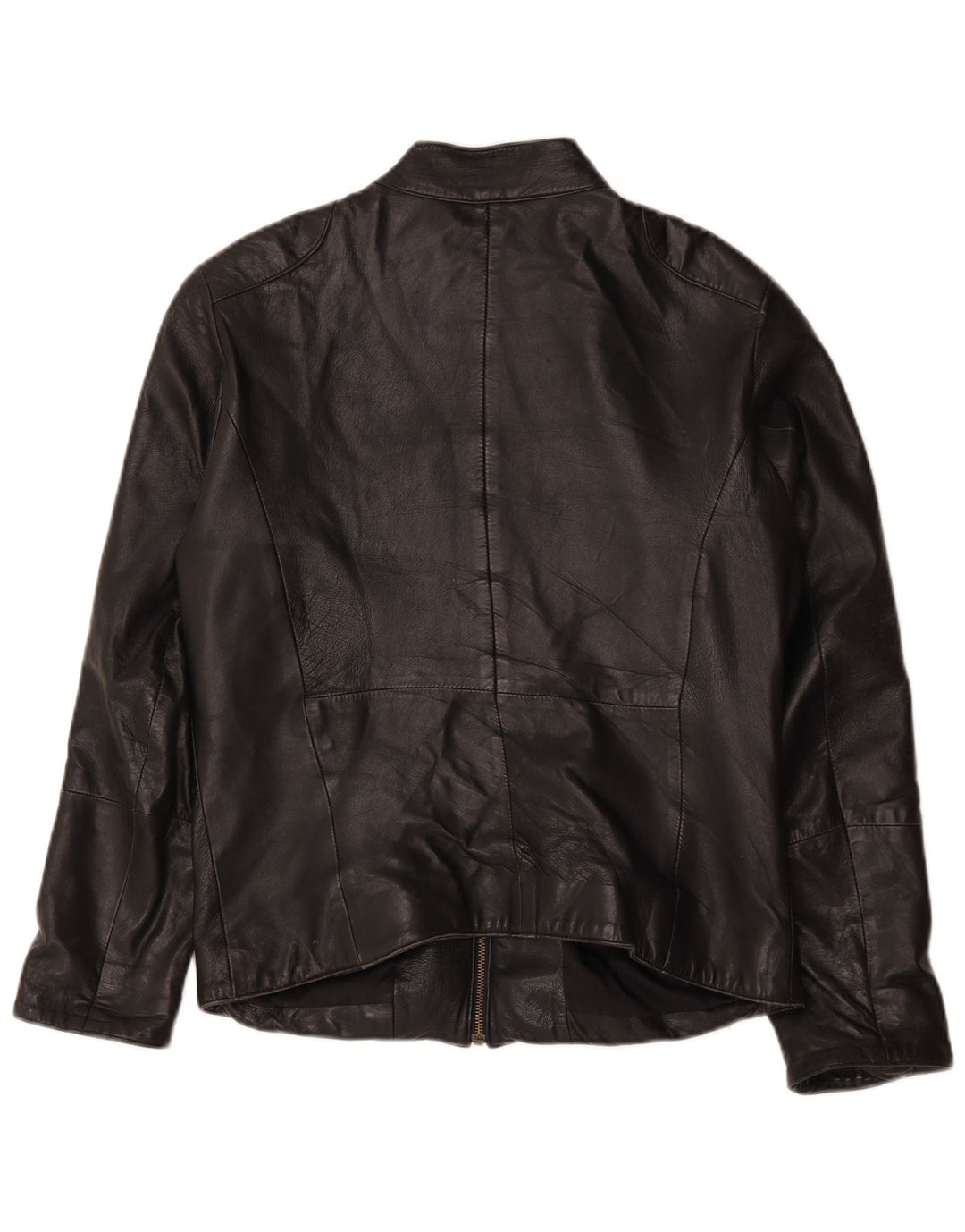 Giacca motorstyle da donna vintage EU 42 Large Black Colourblock