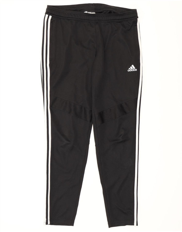 Pantaloni da tuta Adidas Climacool da donna UK 16/18 Large Nero Poliestere