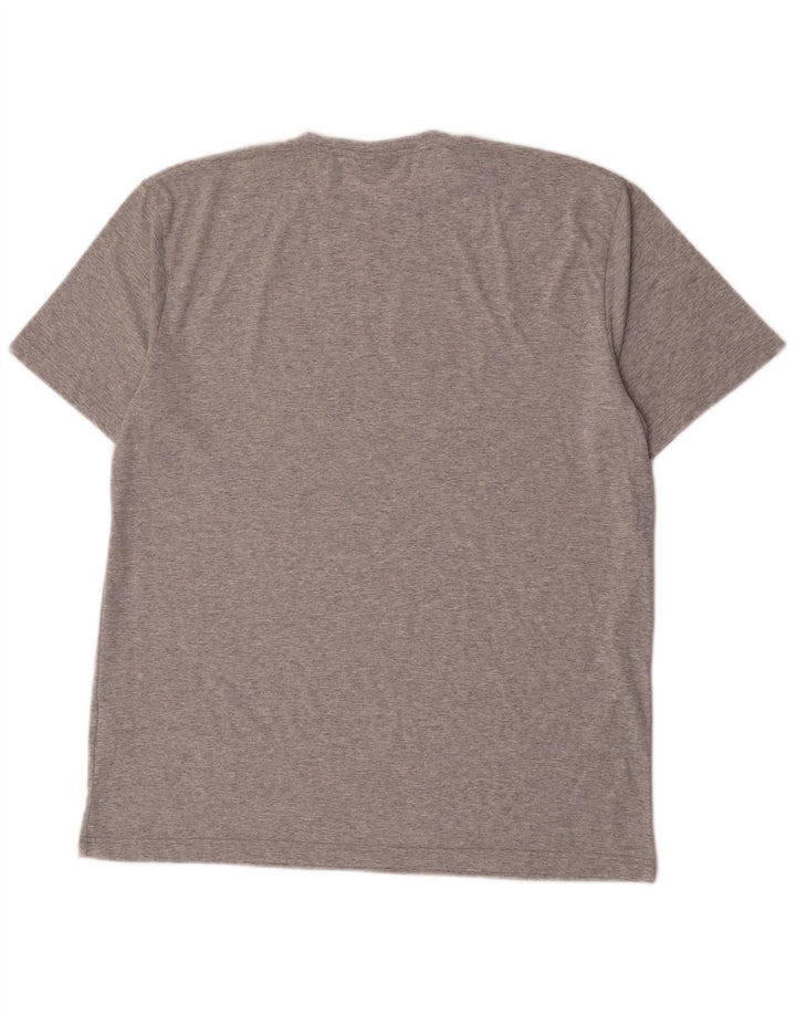 T-shirt grafica da uomo Museum Top 2XL cotone grigio