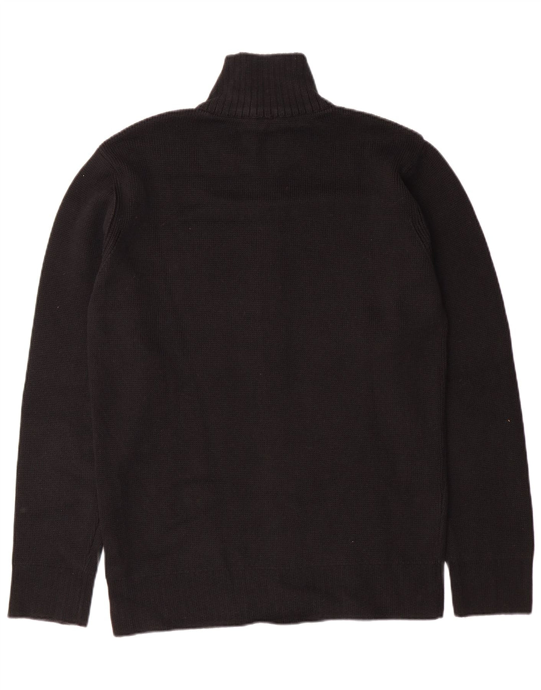 Maglione cardigan da uomo HUGO BOSS in cotone nero medio