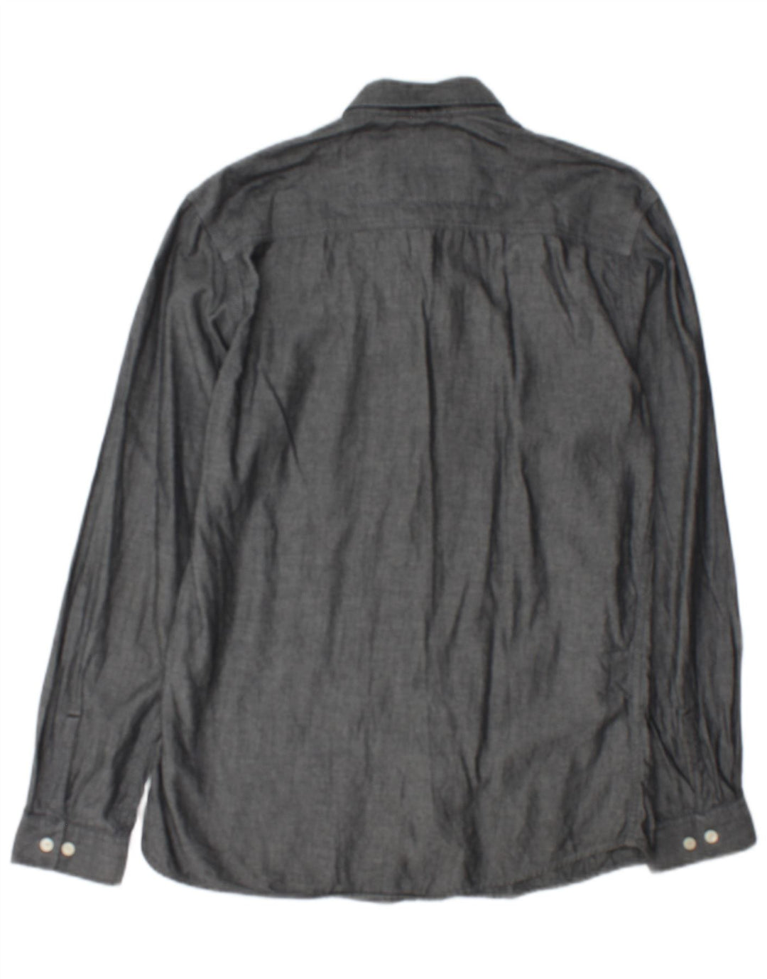 Camicia da uomo Jack & Jones in cotone grigio medio