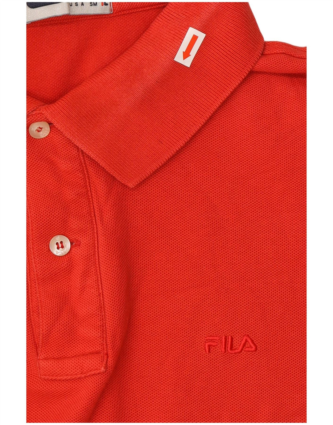 Polo Uomo FILA IT 48 Medio Rosso