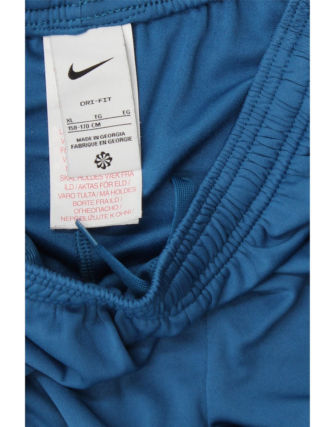 Tuta intera Nike da ragazzo Dri Fit 12-13 anni Large Blu Colourblock