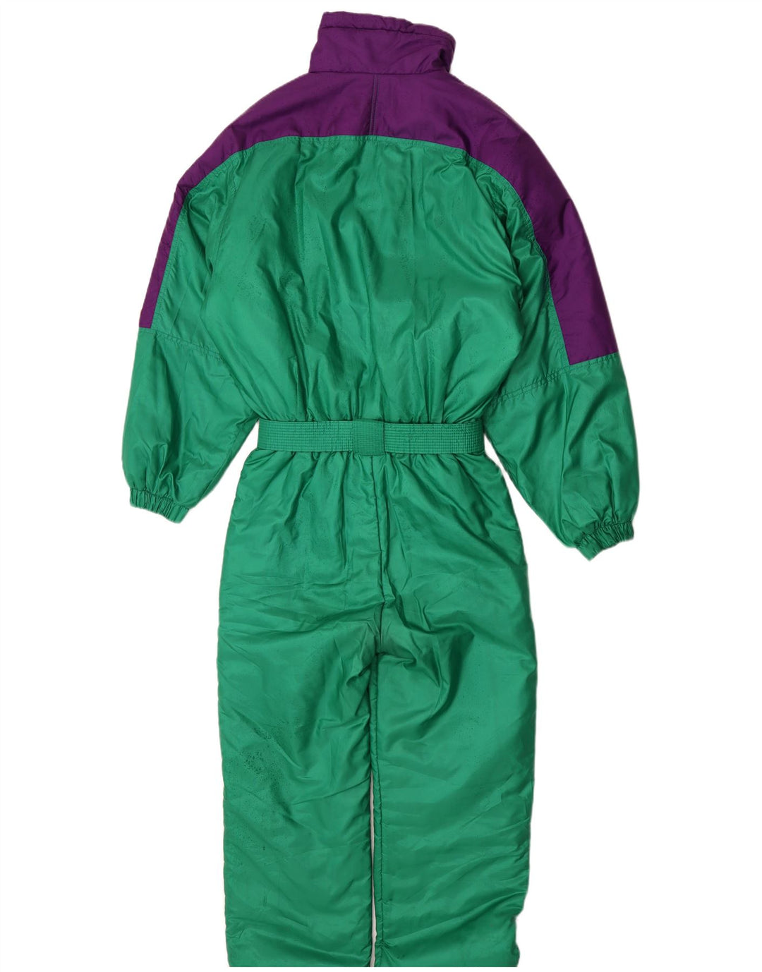 Tuta da sci da donna Brugi IT 48 XL Verde Colourblock Poliestere Retro