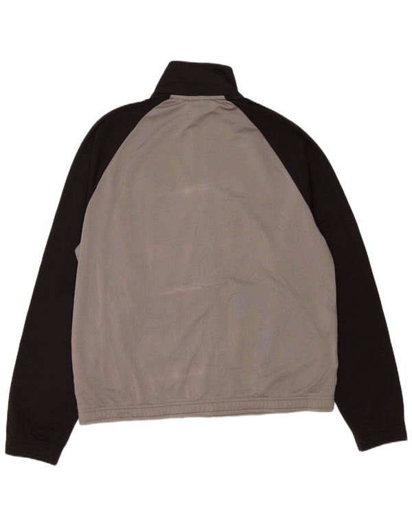 Giacca da tuta da uomo PUMA XL Poliestere color block grigio