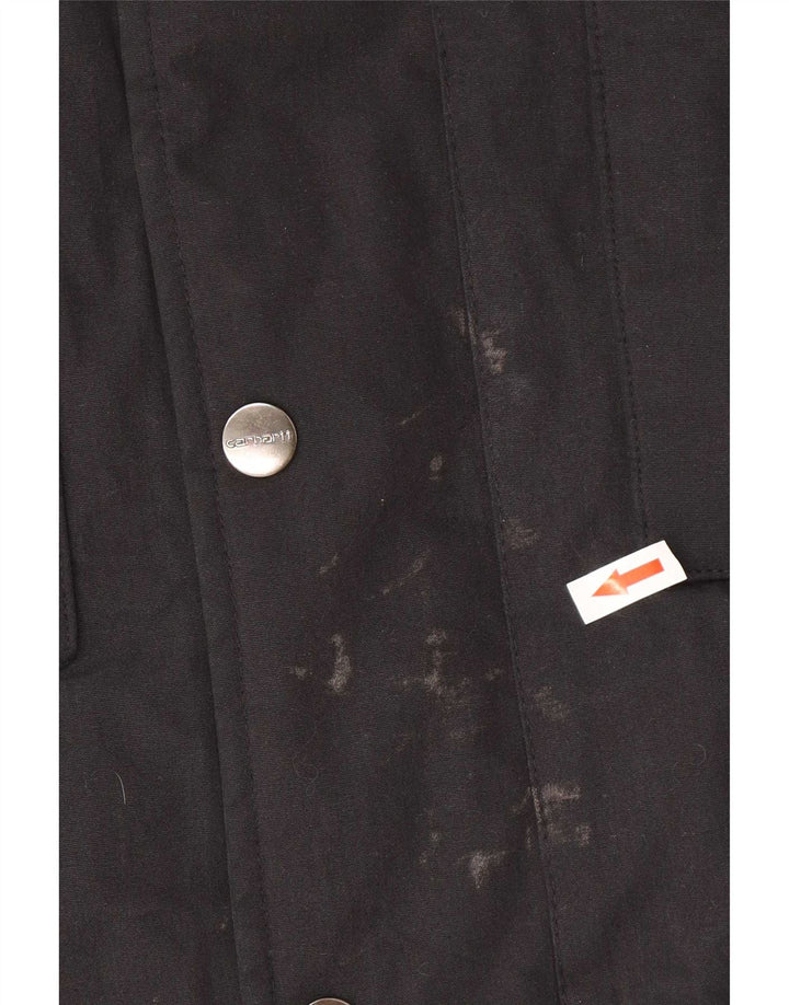 Giacca Parka con cappuccio Tropper da uomo Carhartt UK 34 XS Poliestere nero