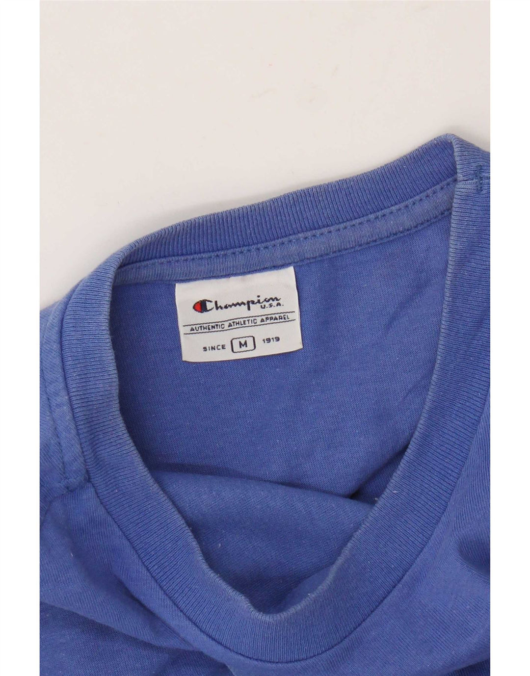 Canotta da uomo Champion in cotone blu medio