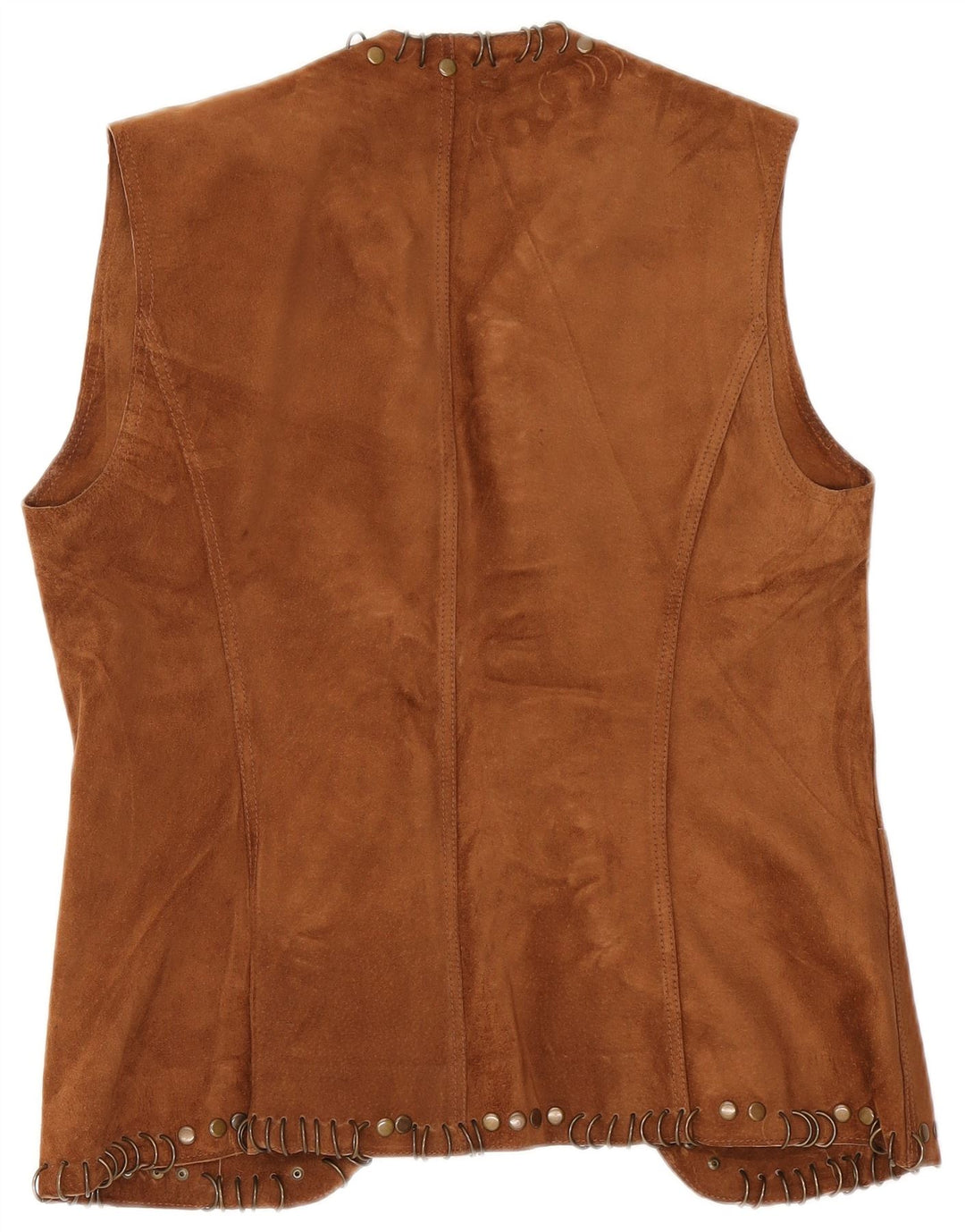 Gilet in pelle da donna Kapalua EU 36 piccolo marrone