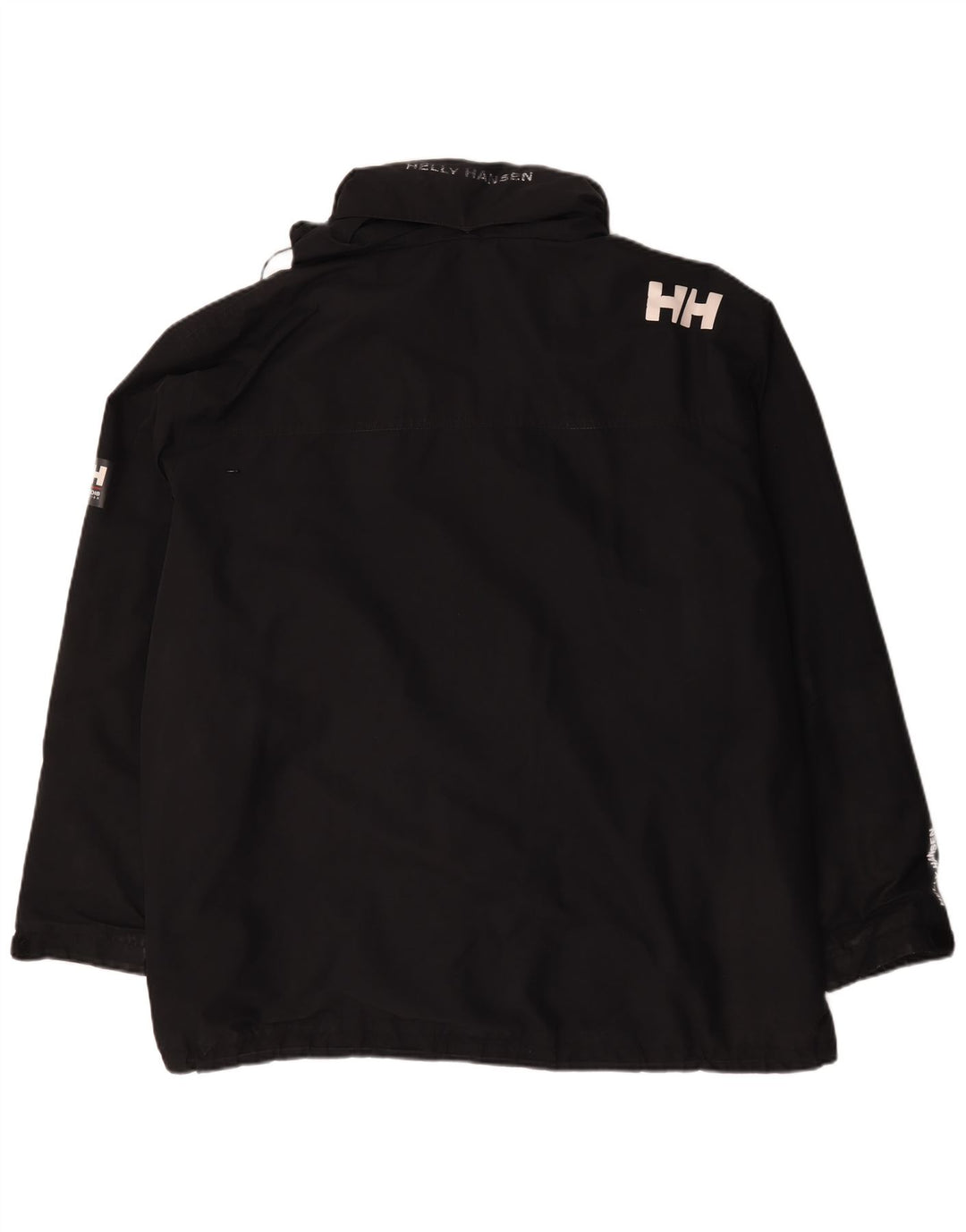 Giacca a vento grafica da uomo Helly Hansen UK 46 3XL poliestere nero