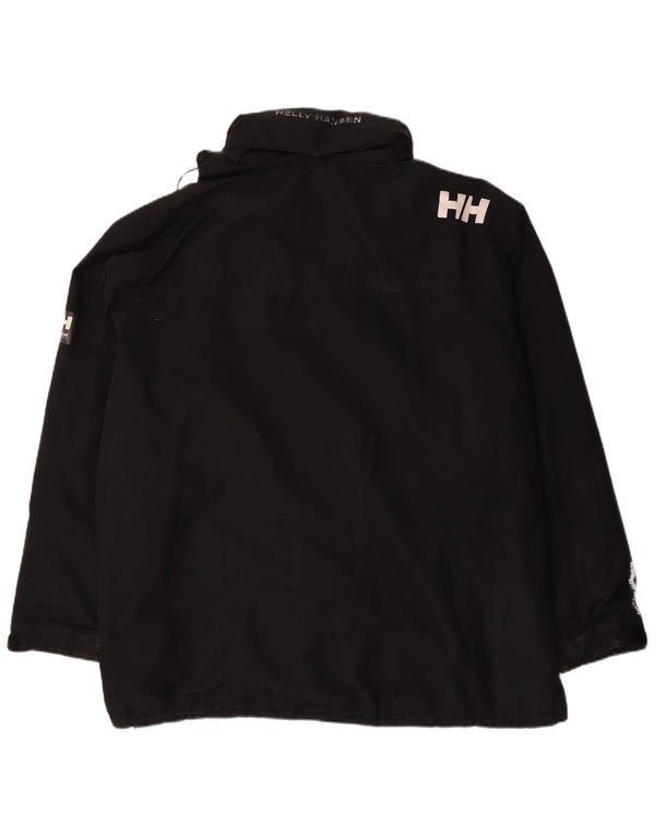 Giacca a vento grafica da uomo Helly Hansen UK 46 3XL poliestere nero