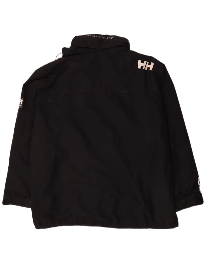 Giacca a vento grafica da uomo Helly Hansen UK 46 3XL poliestere nero