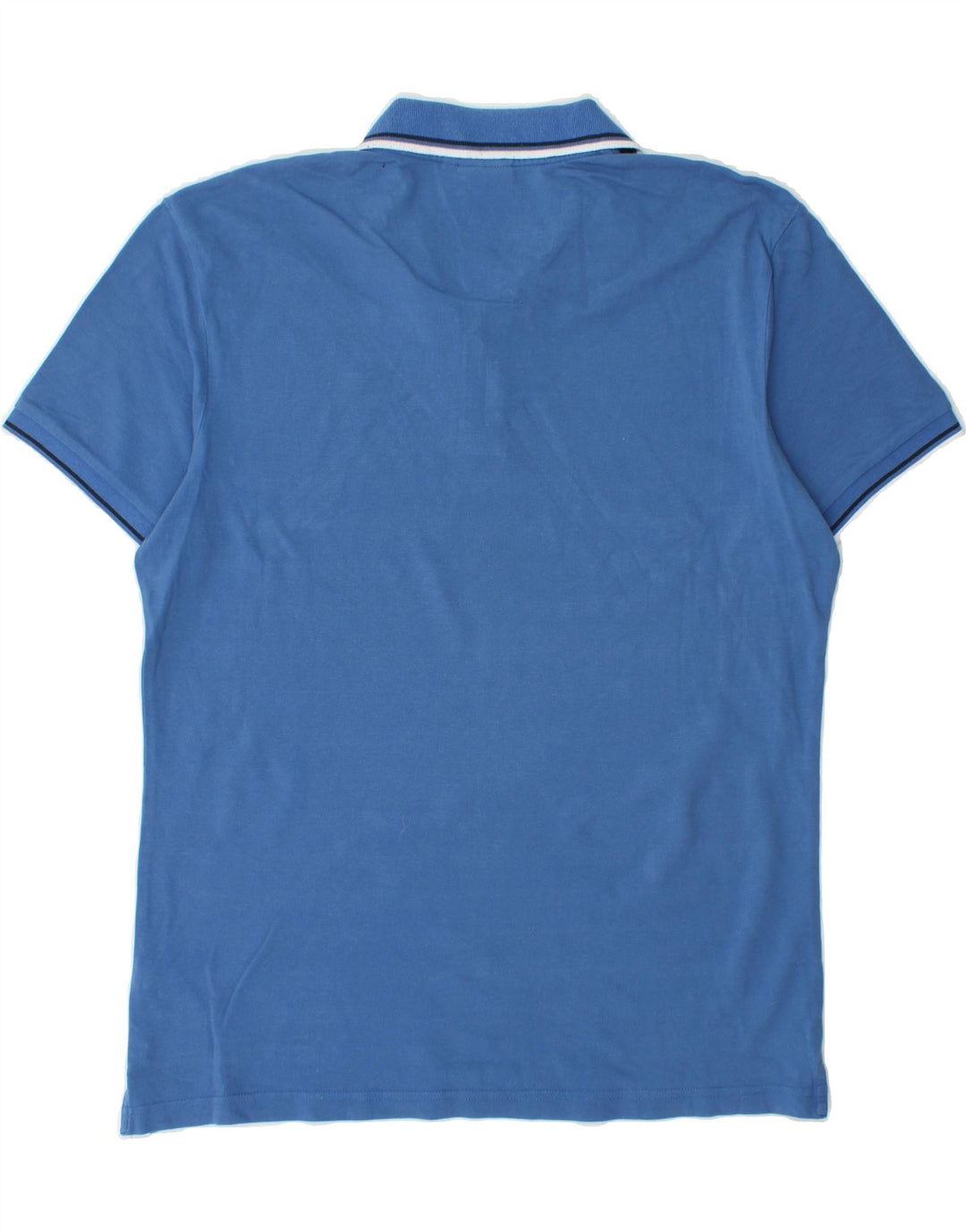 DIADORA Mens Polo Shirt XL Blue Cotton Vintage Diadora and Second-Hand Diadora from Messina Hembry 