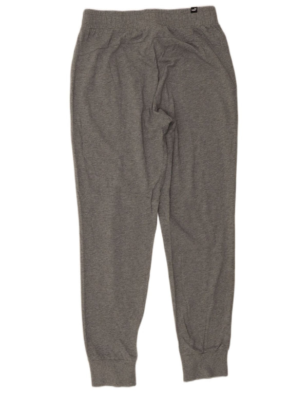 Pantaloni da tuta da donna PUMA Joggers UK 14 Cotone grigio medio