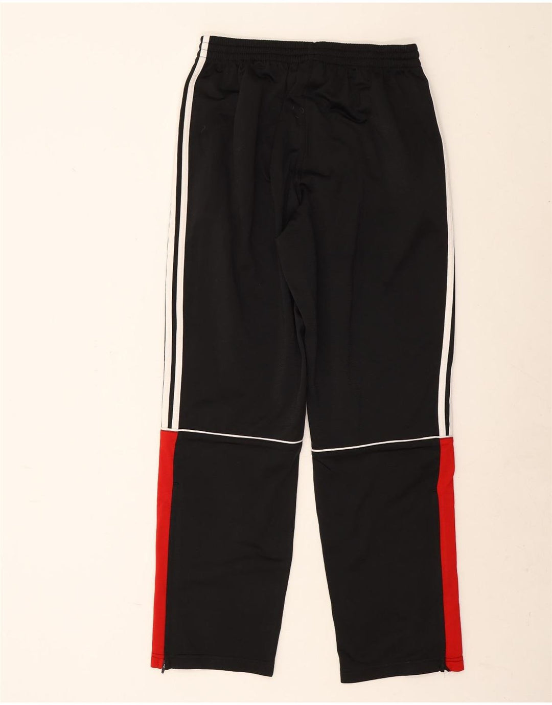 Pantaloni da tuta da uomo Adidas UK 40/42 Poliestere color block medio nero