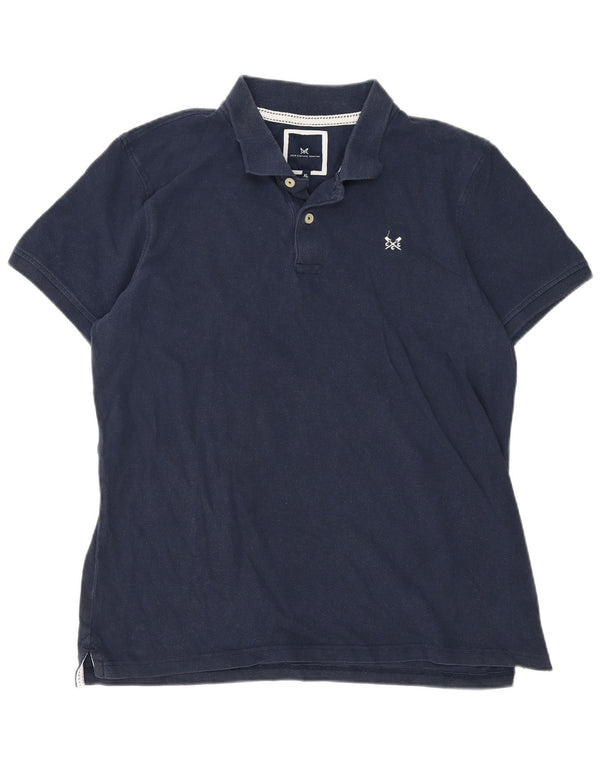 Crew Clothing Polo da uomo XL in cotone blu navy