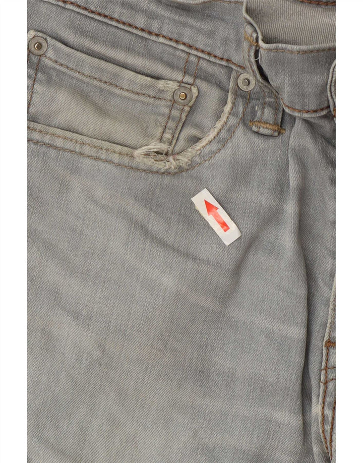 Pantaloncini di jeans slim fit Levi's 511 da uomo W31 cotone blu medio